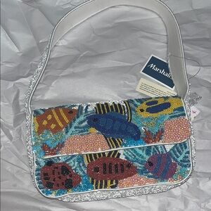 Viral beaded fish bag
